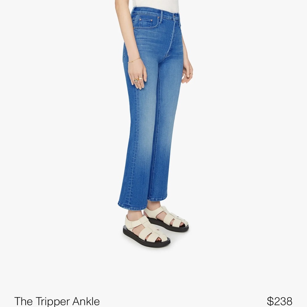Mother the Tripper ankle jeans